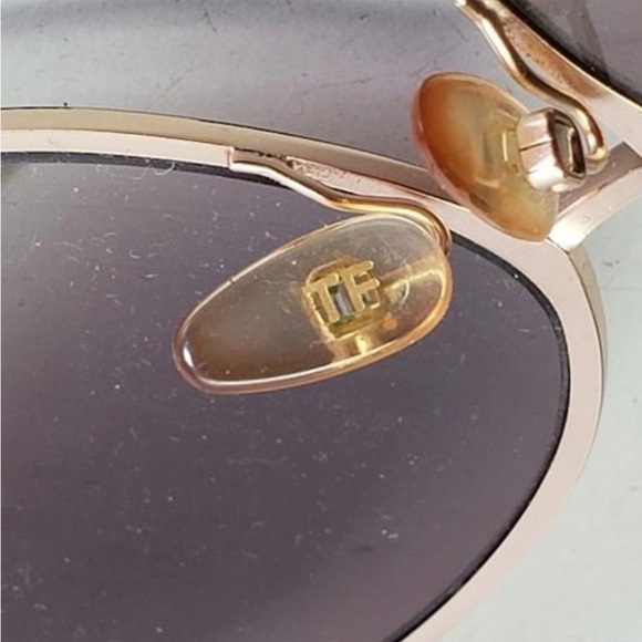 Tom Ford Gray/ Brown Tortoise Shell Sunglasses Prescription - Picture 7 of 10